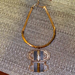 henri bendel brooch necklace